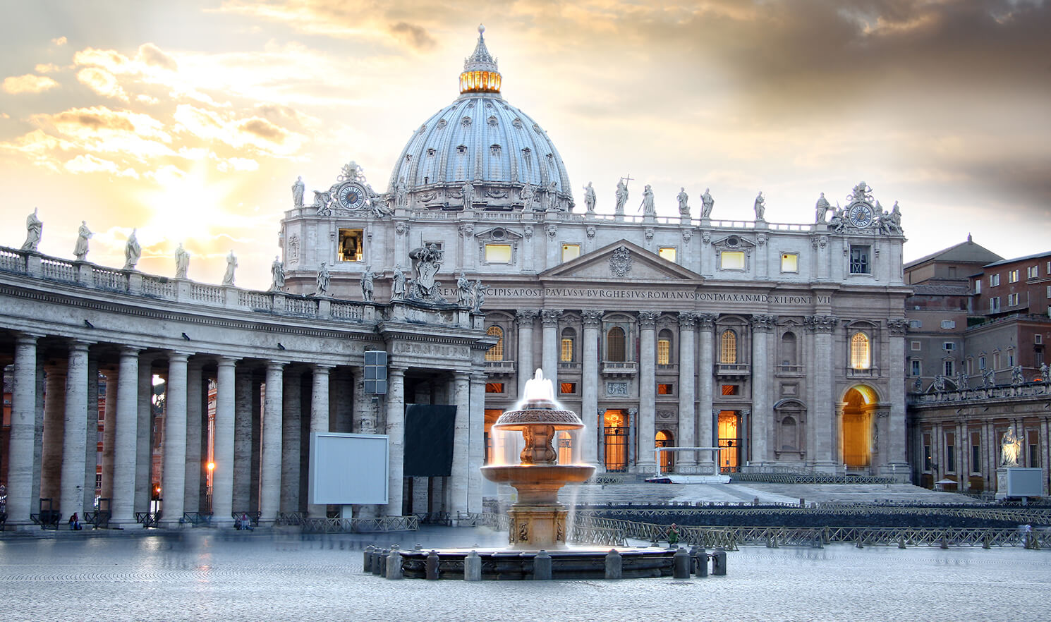 Plaza San Pedro - El Vaticano
