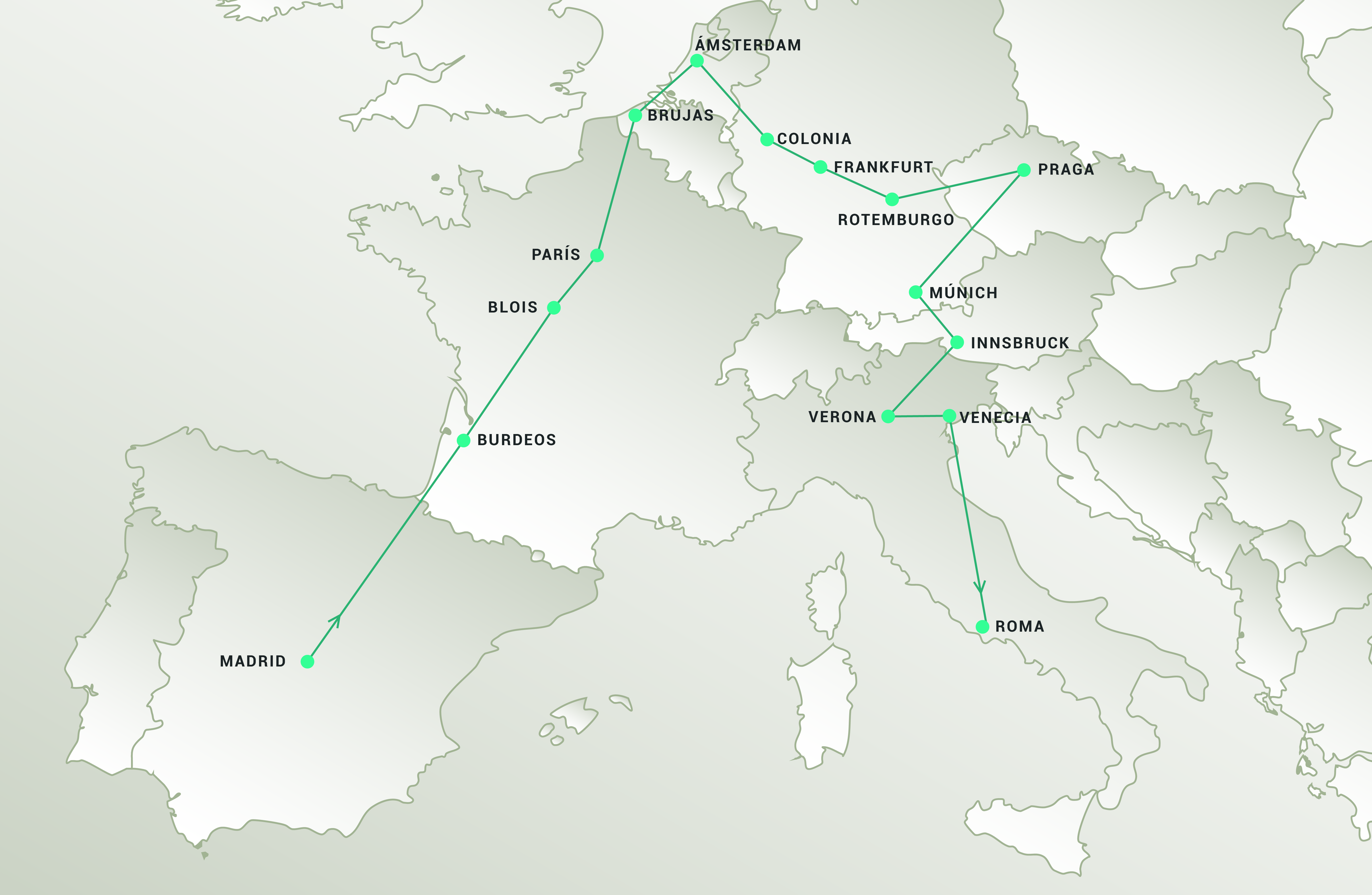 Mapa mapa-green-madrid-roma