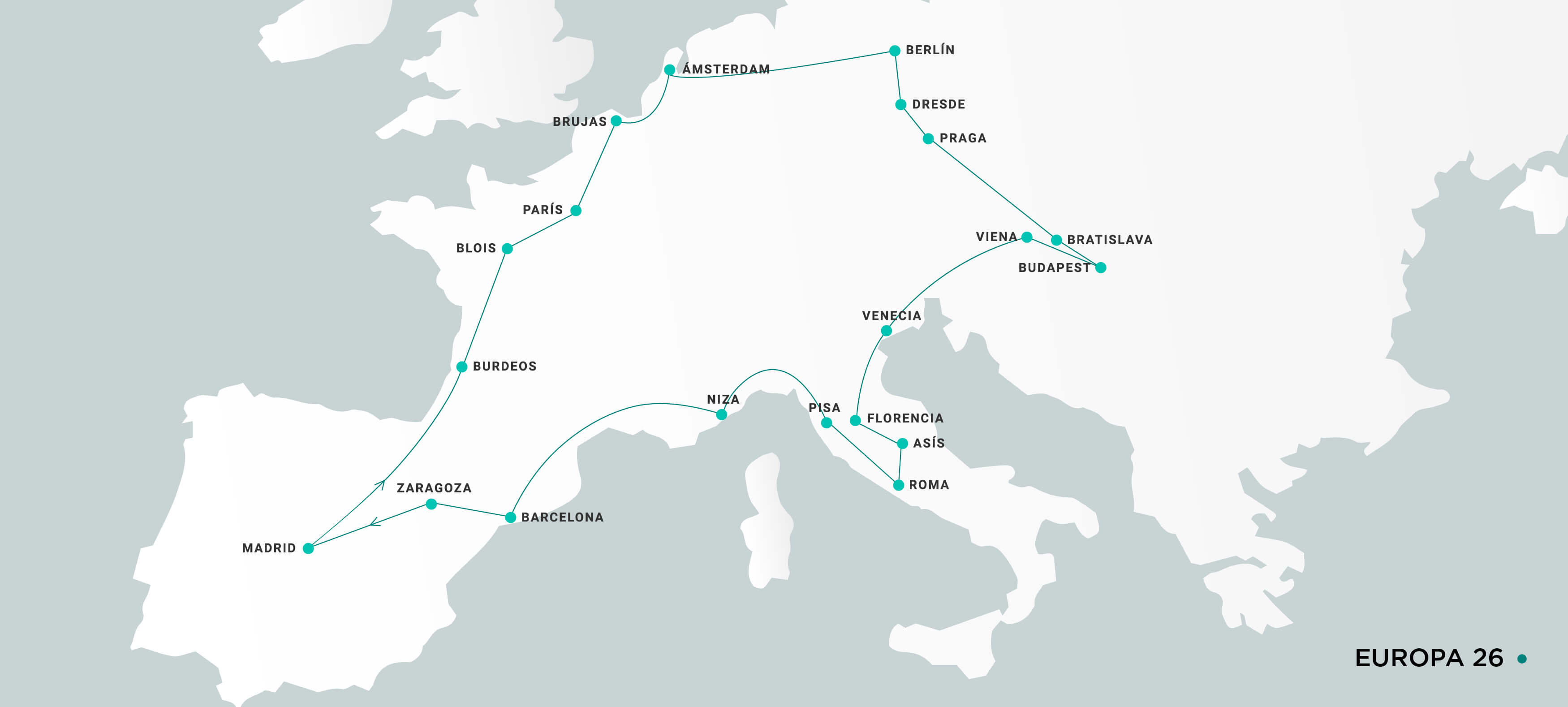 Mapa Europa26